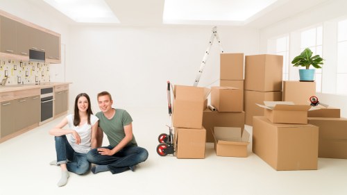 Local moving team handling access and parking in Sipson