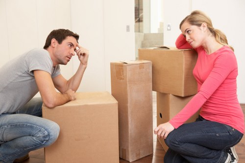 Service complaint investigation for a moving job