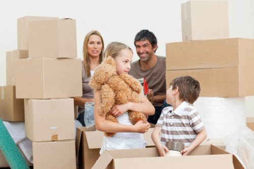 Residential moving support for families in Sipson